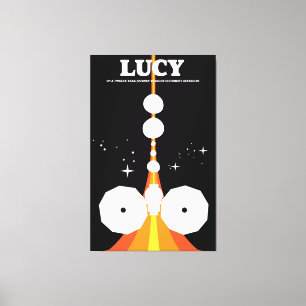 Toile Mission spatiale LUCY