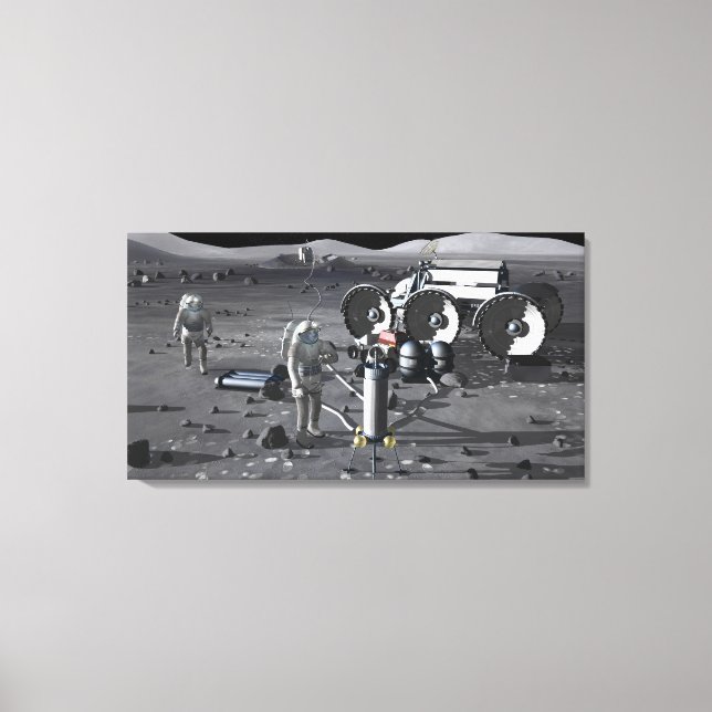 Toile Missions d'exploration spatiale futures 5 (Recto)