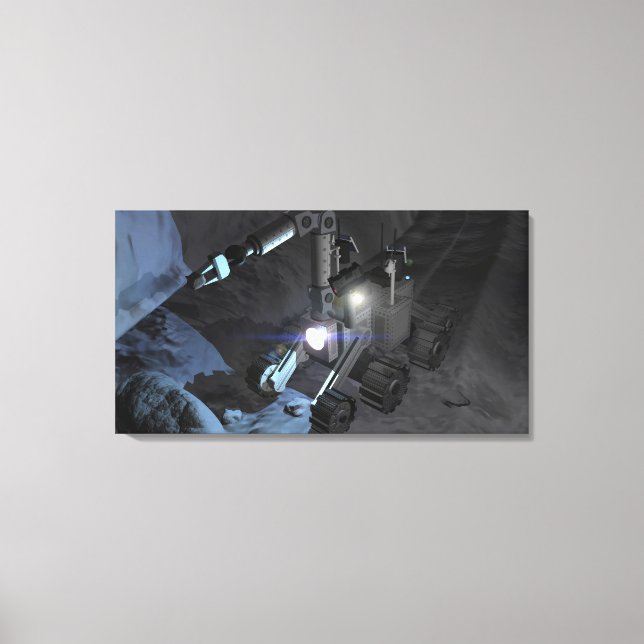 Toile Missions d'exploration spatiale futures 6 (Recto)