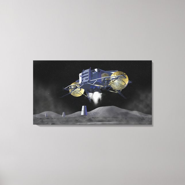 Toile Missions d'exploration spatiale futures 7 (Recto)