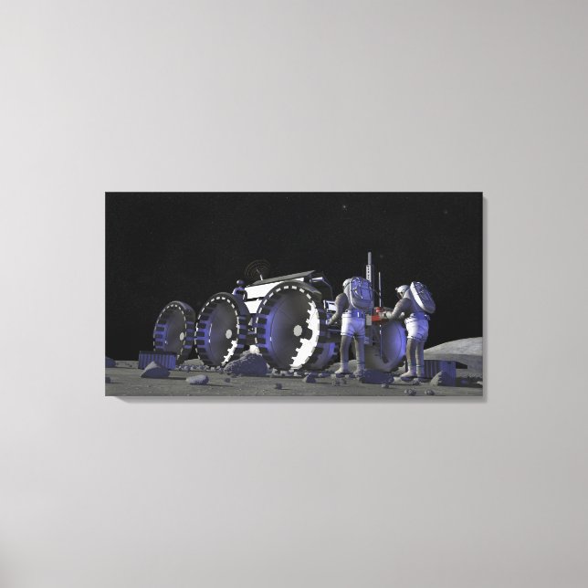 Toile Missions d'exploration spatiale futures 9 (Recto)