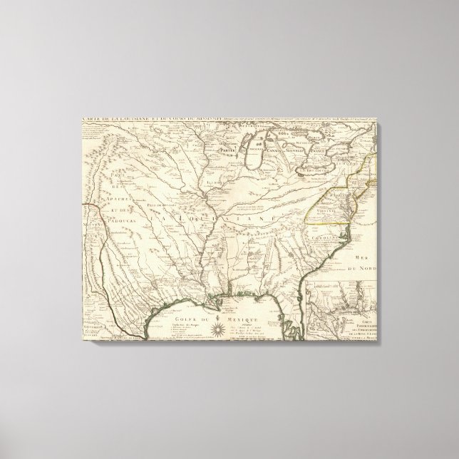 Toile Mississippi (Recto)