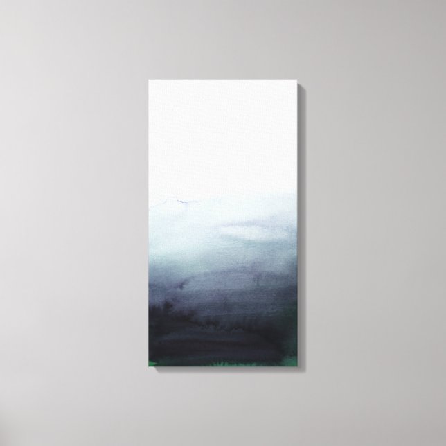 Toile Misty Morning Paysage Abstrait (Recto)