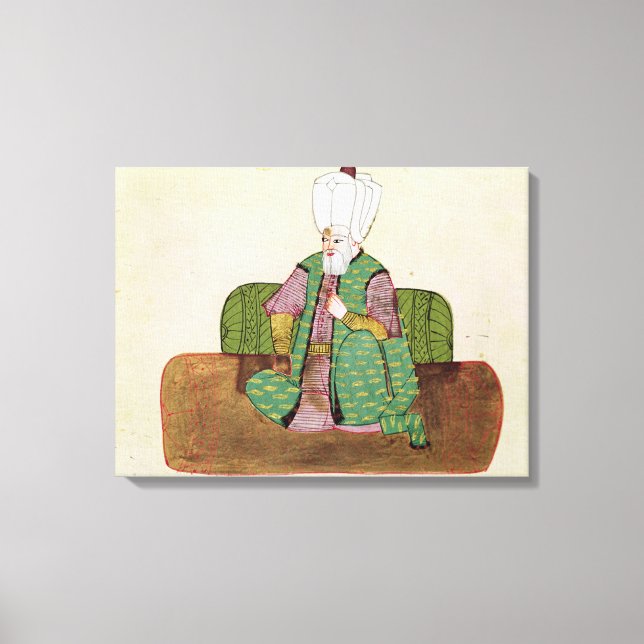 Toile Mme 1971 Sultan Suleyman I (Recto)