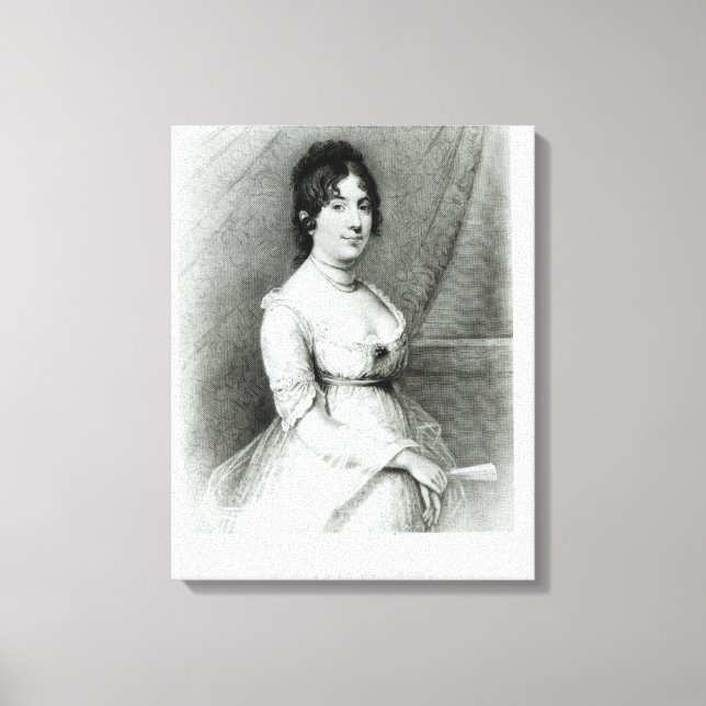 Toile Mme James Madison, Dolley Payne, c.1804-55 (Recto)