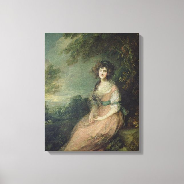 Toile Mme Richard Brinsley Sheridan, c.1785-87 (Recto)