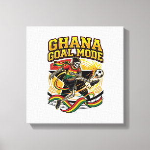 Toile Mode de but Ghana Skeleton Striker Nations Streetw