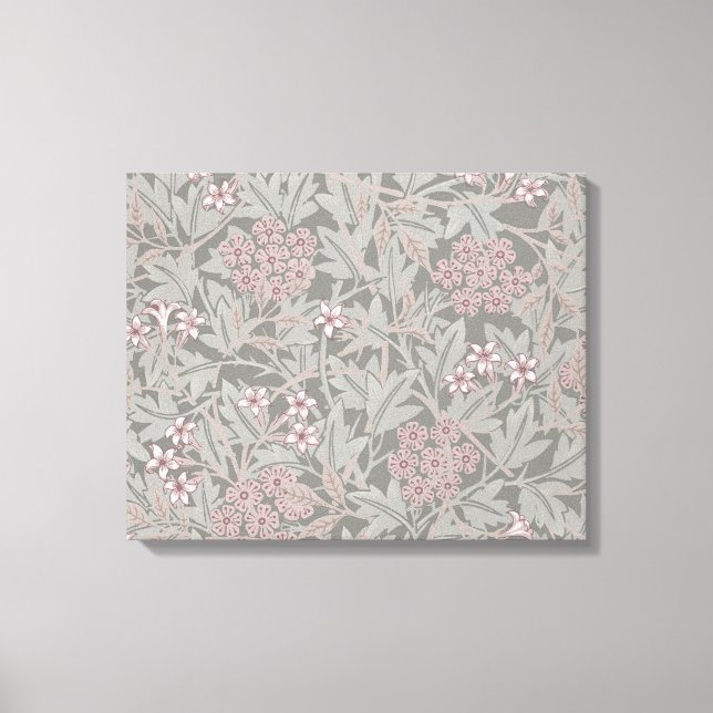 Toile Modèle de fleur de jasmin de William Morris (Recto)