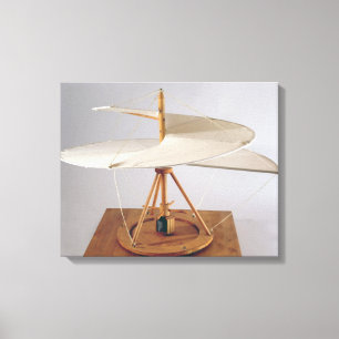 Toile Modèle de reconstruction du design de da Vinci
