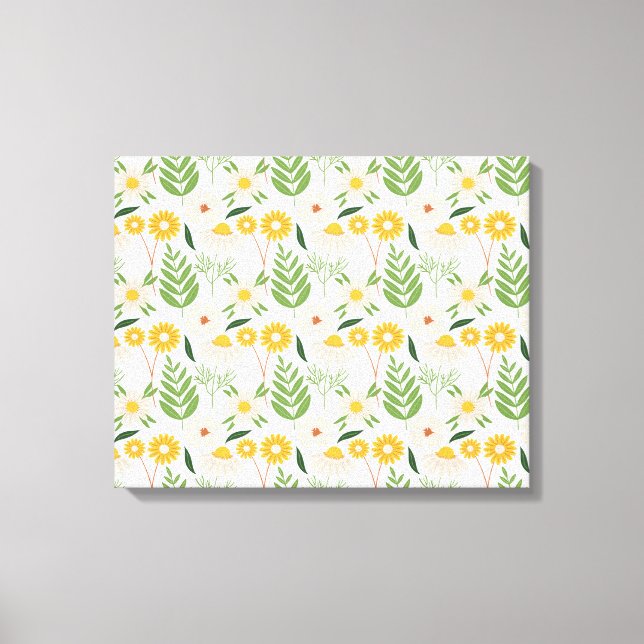 Toile Modèle floral (Recto)