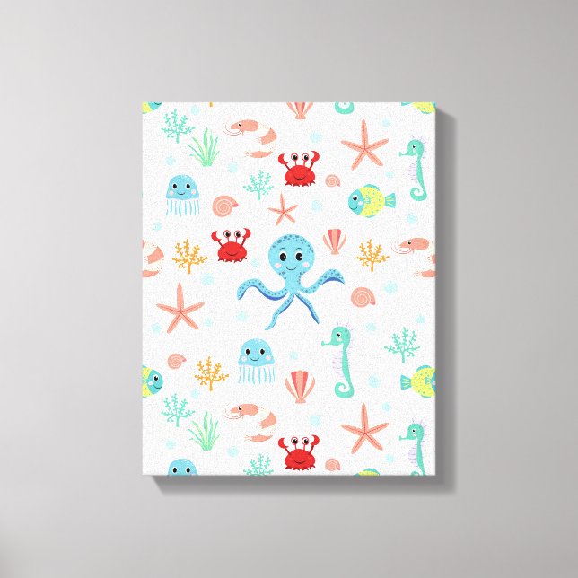 Toile Modèle Sea World (Recto)