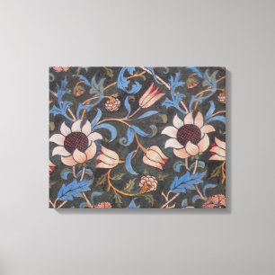 Toile Modèle William Morris Evenlode : Vintage Moody