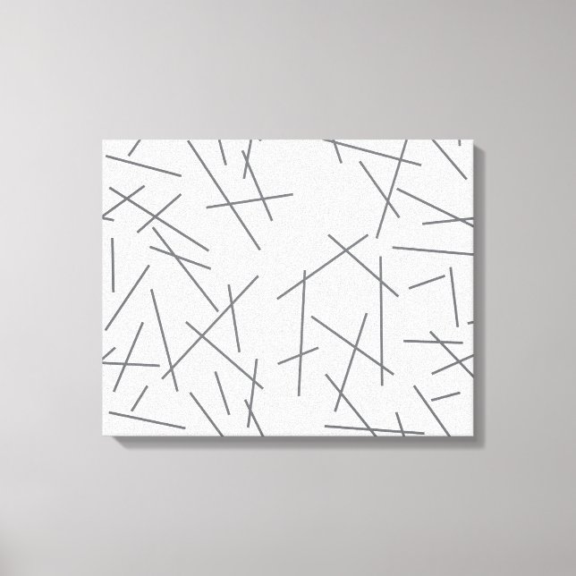 Toile Modern, simple, messy graphic line pattern (Recto)