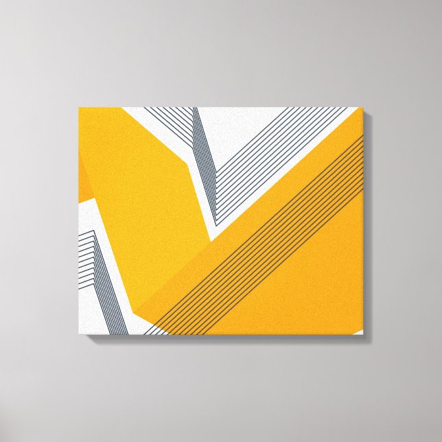 Toile Moderne, cool, tendance, urbain, art géométrique s (Recto)