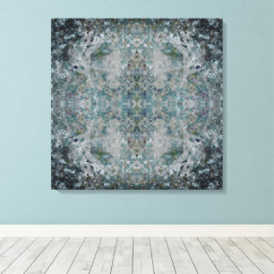 Toile Moderne D'Un Art Abstrait Semblable Dans Une Humeu