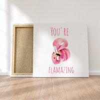 Moderne Vous Flamazirez Beauté Flamant rose rose
