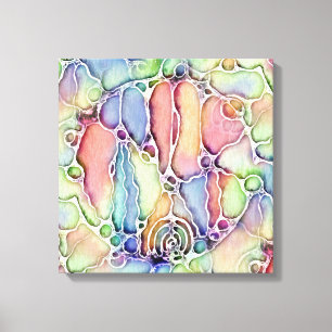 Toile Modes de vie - Art neurographique Motif 1