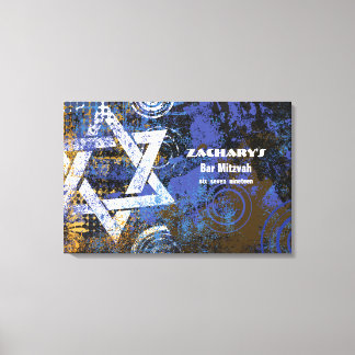 Toile Mogen David Star Bar Mitzvah Connexion Bureau