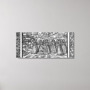Toile Mois d'avril, 'du calendrier de Shepheardes