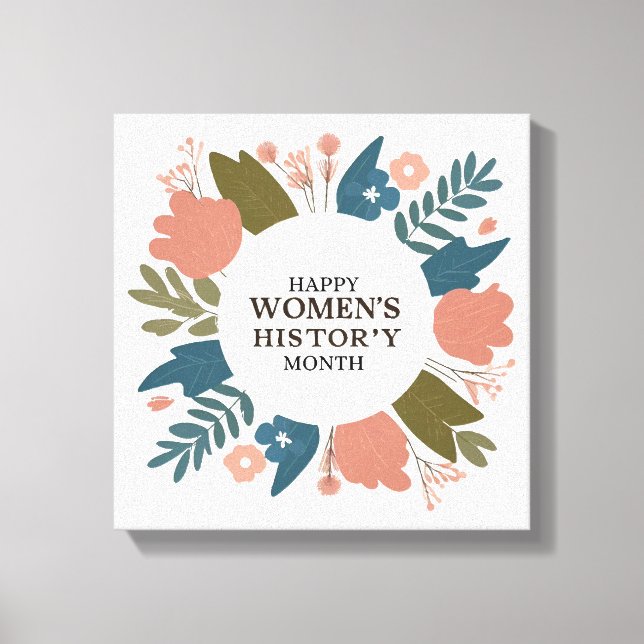 Toile Mois de l'histoire des femmes (Recto)