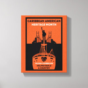 Toile Mois du patrimoine des Caraïbes
