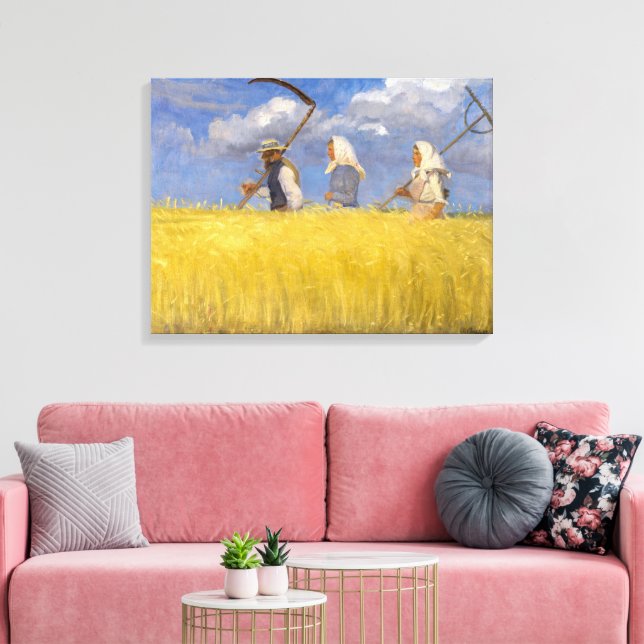 Toile Moissonneurs | Anna Ancher | (Insitu(Salon))