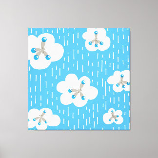 Toile Molecule Motif Chimie organique Orange