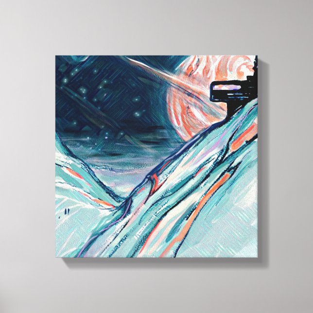 Toile Mon futur chez soi dans l'espace (Recto)