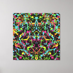 Toile Mon pinceau art numérique