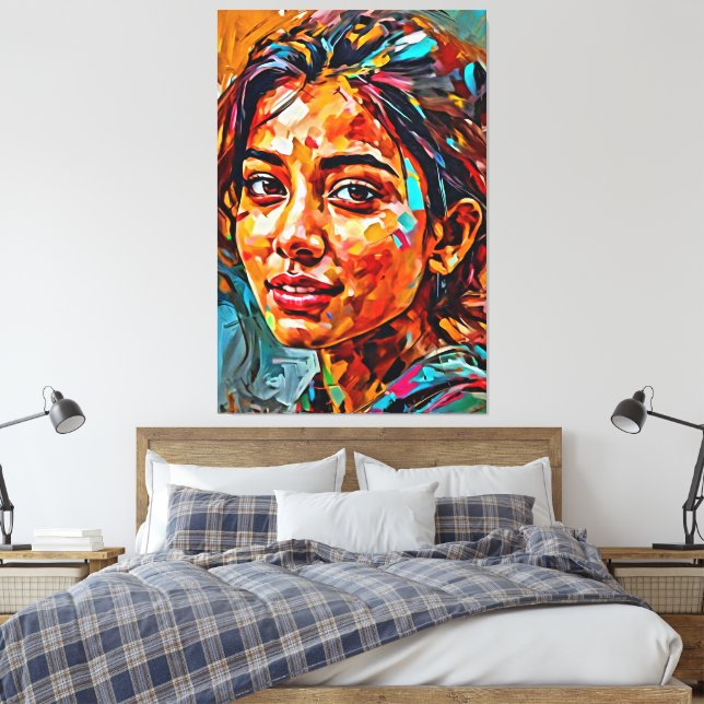 Toile Mon pinceau art numérique (Insitu(Chambre))