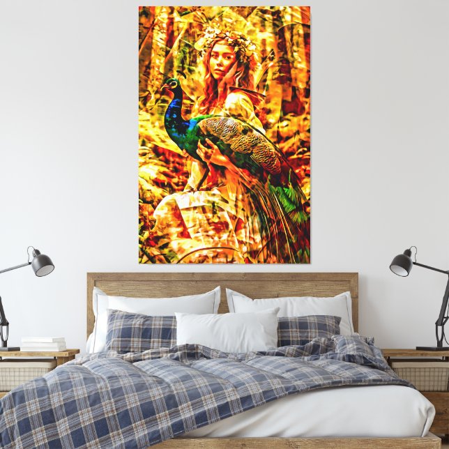 Toile Mon pinceau art numérique (Insitu(Chambre))