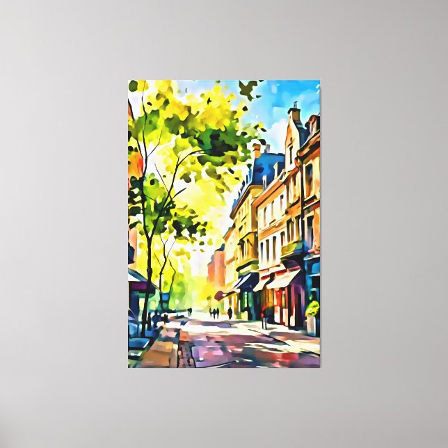 Toile Mon pinceau art numérique (Recto)