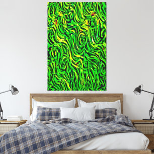 Toile Mon pinceau art numérique