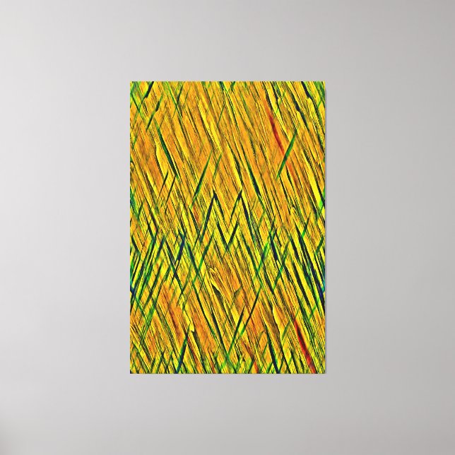 Toile Mon pinceau art numérique (Recto)
