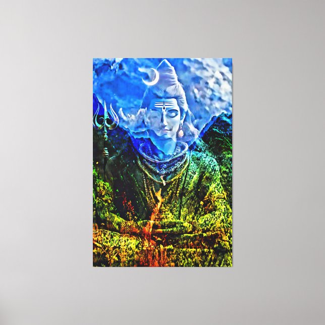 Toile Mon pinceau d'art numérique (Recto)