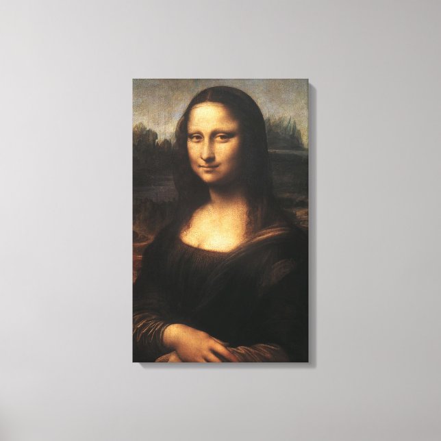 Toile Mona Lisa (Recto)