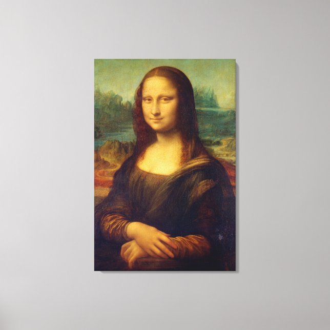Toile Mona Lisa (Recto)