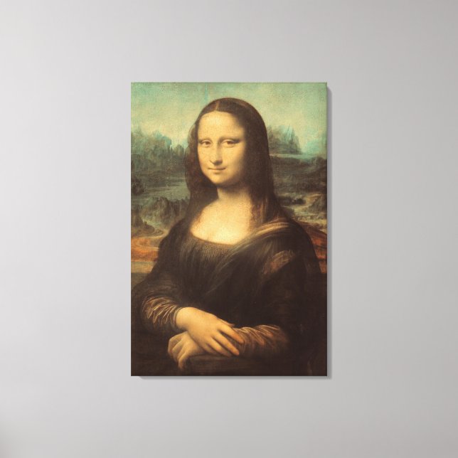 Toile Mona Lisa (Recto)