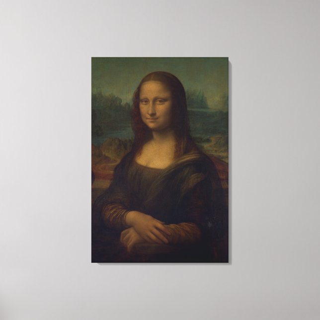 Toile Mona Lisa (Recto)