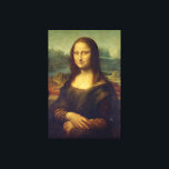 Toile Mona Lisa by Léonard de Vinci<br><div class="desc">Mona Lisa de Leonardo da Vinci. La Mona Lisa (La Gioconda ou La Joconde) est un portrait d'une femme de l'artiste italien Leonardo da Vinci, qui a été acclamé comme "la plus connue, la plus visitée, la plus écrite, la plus chantée, la plus parodique oeuvre d'art du monde". Le tableau,...</div>