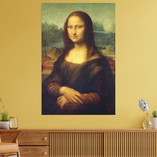 Toile Mona Lisa By Leonardo Da Vinci