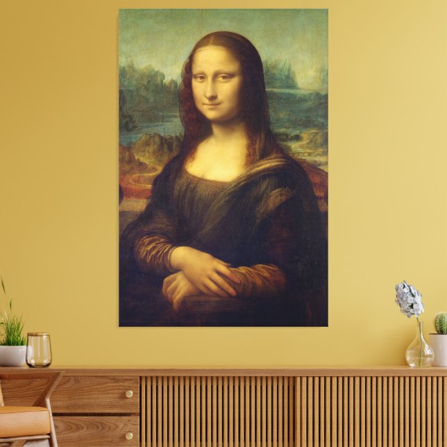 Toile Mona Lisa By Leonardo Da Vinci (Insitu(Salon))