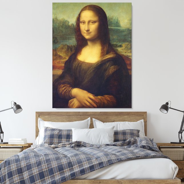 Toile Mona Lisa By Leonardo Da Vinci (Insitu(Chambre))