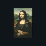 Toile Mona Lisa, c.1503-6<br><div class="desc">Mona Lisa,  c.1503-6 | par Leonardo da Vinci | Lieu de l'art : Louvre,  Paris,  France | Artiste italien | Numéro de collection d'images : XIR3179</div>
