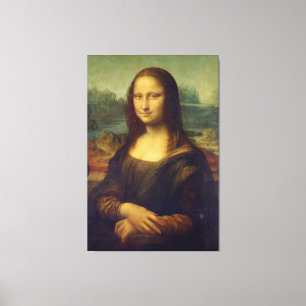 Toile Mona Lisa par Leonardo da Vinci