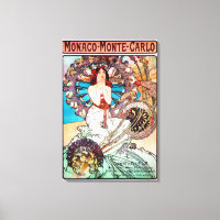 Monaco Monte Carlo par Alphonse Mucha