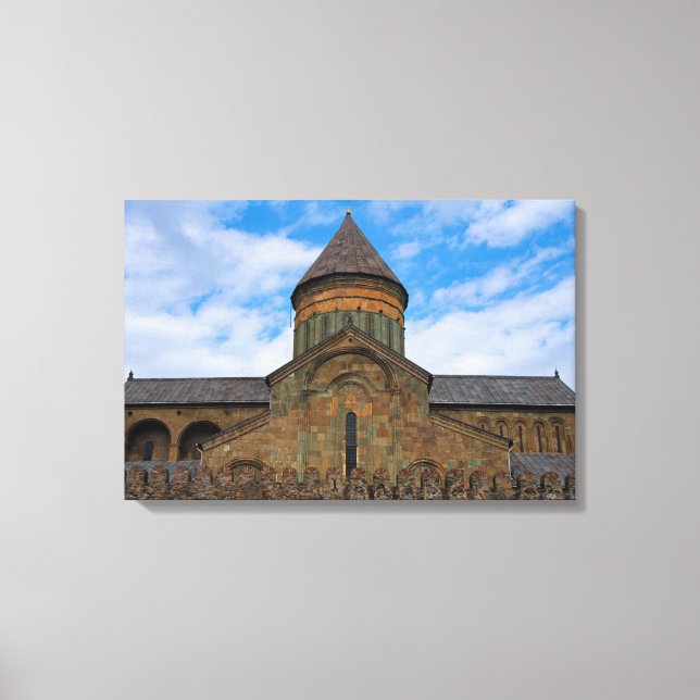 Toile Monastère de Svetistkhoveli Mtskheta Géorgie (Recto)