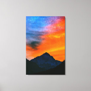 Toile Monde de l'Imaginaire en montagne