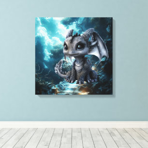 Toile Monde des Dragons