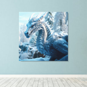 Toile Monde des Dragons